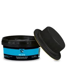 Q-REFINISH kontrollijauhe musta 100g